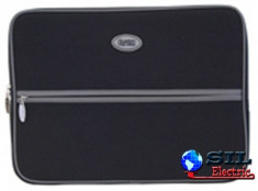 Geanta pentru laptop 15.4 inch din neopren negru sweex foto