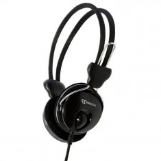 Casti SBox Over Ear HS-888 Black foto