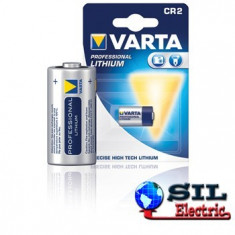 Baterie foto cu litiu CR123A 3V 1600mAh Varta foto