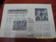 ziar Sportul popular 4 04 1967 foto