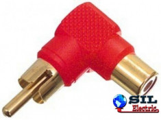 Adaptor RCA tata RCA mama HKD ROSU foto