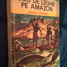 Jules Verne - 800 de leghe pe Amazon (Editura Ion Creanga, 1981)