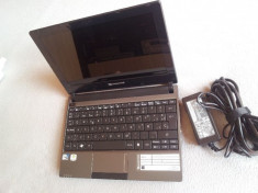 Laptop Packard Bell DOT S 10,1&amp;quot; LED/1,66Ghz/2GB Ram/320GB/Mouse + Husa slim foto