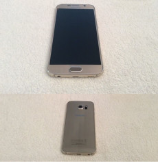 Samsung S6 Gold Platinium Limited Edition 32Gb/Folie sticla/ Impecabil foto