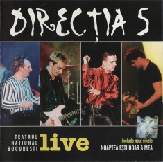 Directia 5 - Live (la Teatrul National Bucuresti) (1 CD) foto