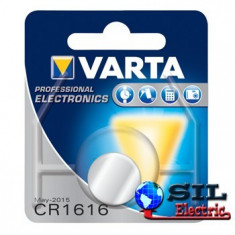 Baterie litiu CR1616 3V 50mAh Varta foto