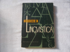 Introducere in lingvistica - Al. Graur foto
