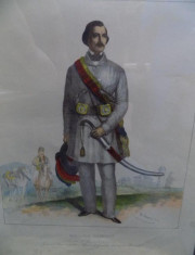 Gheorghe Magheru, Cromolitografie originala 1848 foto