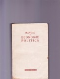 MANUAL DE ECONOMIE POLITICA, 1959, Alta editura