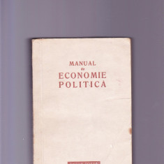 MANUAL DE ECONOMIE POLITICA