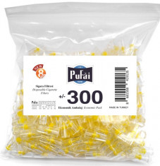 Pufai Cigarette Filters 300 pcs . Targuard Filtre de ?igara foto