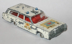 Matchbox King Size - Mercury Police Car directie activa - deteriorata foto