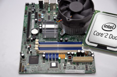 Kit Placa de baza Acer G43D01 Intel G43 + Procesor Core2Duo E8400 Cooler Cadou foto