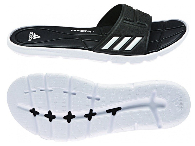 Slapi, Papuci Adidas AdiPure CloudFoam-Slapi originali,Papuci Plaja BB4558  | arhiva Okazii.ro
