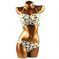 Costum de baie cu push up imprimeu ananas foto