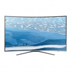 Televizor LED Smart Samsung, 197 cm, 78KU6502, ULTRA HD 4K, Ecran Curbat, Argintiu foto