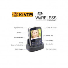 Monitor pentru videointerfonul wireless KIVOS KDB302 foto