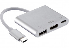 Adaptor Apple USB-C, Digital AV HDMI, USB foto