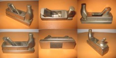 7354-Rindea vintage decorativa metal staniu stare buna.