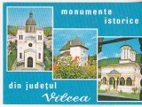 Bnk cp Jud Valcea - Monumente istorice - uzata - marca fixa, Necirculata, Printata