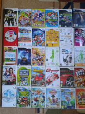 pachet 30 jocuri WII nintendo , pt copii,mario,rally,wii sport foto