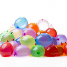 Baloane Water Balloons pentru bataie cu apa, set 37 de bucati asortate foto