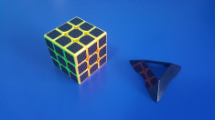 Cub Rubik 3x3x3 TFS Carbon Fiber 56mm foto