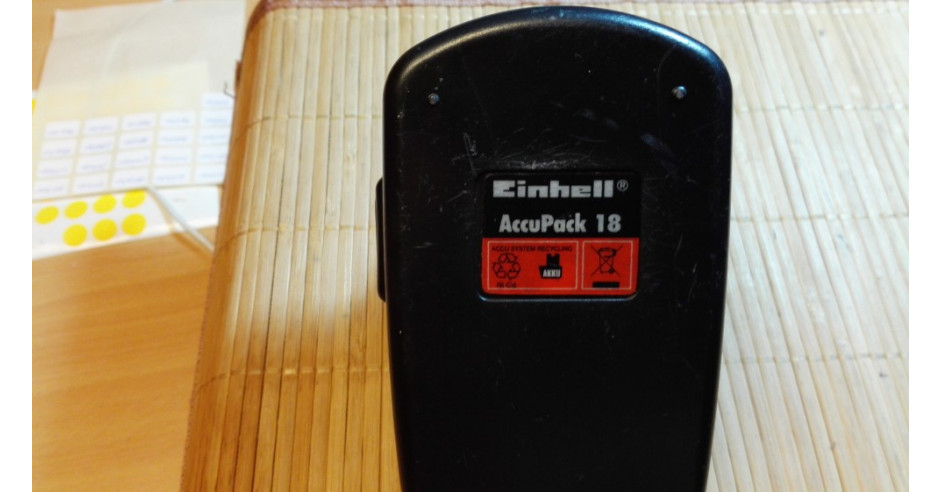 Acumulator einhell accupack 18