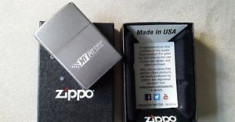 Bricheta Zippo made in USA originala foto