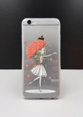 Husa Ultra Thin Design HEARTS RAIN Apple iPhone 6G / 6S foto