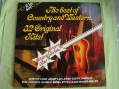 32 ORIGINAL HITS - Country And Western - Vinil 2 LP Original West Germany foto