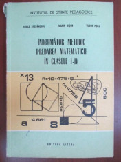 Indrumator metodic, predarea matematicii in clasele I-IV foto