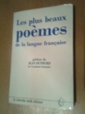 Les plus beaux poemes de la langue francaise. Choisis par Jean Orizet (1991)