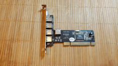 Placa Usb 5 porturi PCI (10398)(Raul= foto