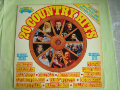 COUNTRY HITS - Vinil LP Original West Germany foto