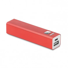 Baterie externa Power Bank 2200 mAh rosu CDT-MO8602-05 foto