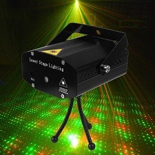 Laser Disco Proiector Lumini Senzor Muzica foto