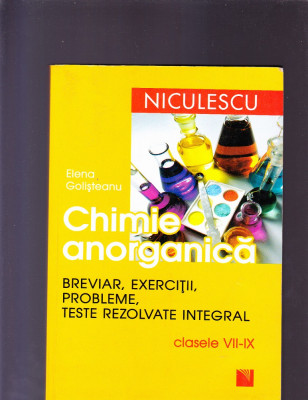 CHIMIE ANORGANICA CLASELE 7 SI 9 foto