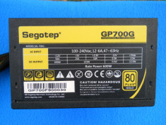 Sursa PC Segotep GP Series 600W, 80 PLUS GOLD. foto