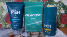 Parfum Glacier barbatesc + roll on + balsam de ras foto