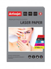 Hartie foto ActiveJet A4 Premium 200 grame 100 coli foto