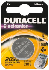 Duracell Baterie buton litiu CR2032 3V 225 mAh foto