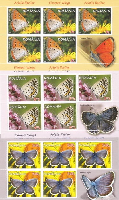 FLUTURI MINISHEET, MNH 2016.