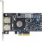 Placa de retea Dual Port Gigabit , Broadcom 5709 , PCI-E