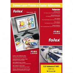 Folie Folex autoadeziva printabila A4 opaca tip laser foto
