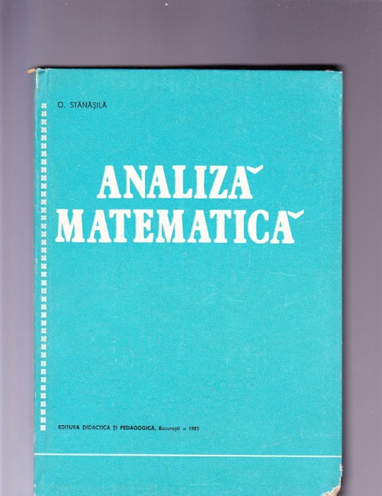 ANALIZA MATEMATICA