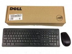 Kit Nou Tastatura + Mouse Dell Wireless, KM632, Multimedia, Black, QWERTZ Romana foto