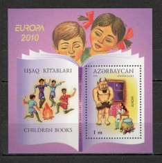 Azerbaidjan.2010 EUROPA:Carti ptr. copii-Bl. SA.713 foto