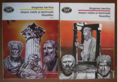 Despre vietile si doctrinele filozofilor / Diogenes Laertios BPT 1469 1470 foto