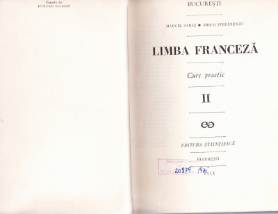 CURS PRACTIC DE LIMBA FRANCEZA 2 foto